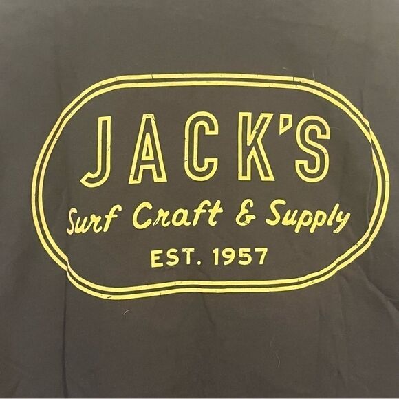 Jack's Surfboards Black Logo T-Shirt - Picture 6 of 7
